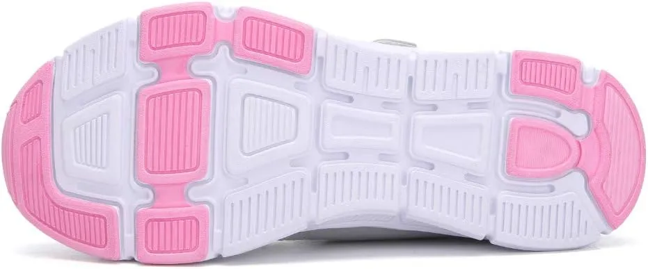 SAGUARO Women's Breathable Walking Shoes Ladies Fashion Mary Jane Sneakers Adjustable Working Nurse Shoes Lightweight Flats Roll I