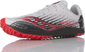 Saucony Women's Kilkenny XC 9 Flat Sneaker, White/Black, 6.5