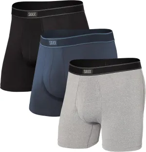 SAXX Underwear Co. Men's Daytripper Boxer Brief Fly 3-Pack