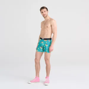 SAXX Underwear Co. Men's Underwear with Pouch Volt Breathable Mesh Boxer Brief, Senor Treefrogz- Baltic, XX-Large