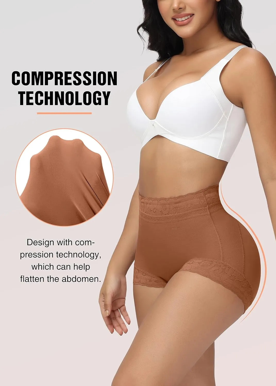 SHAPSHE Tummy Control Shapewear Shorts Fajas Colombianas Moldeadoras Compression Underwear Flat Tummy Butt Lifter Panties