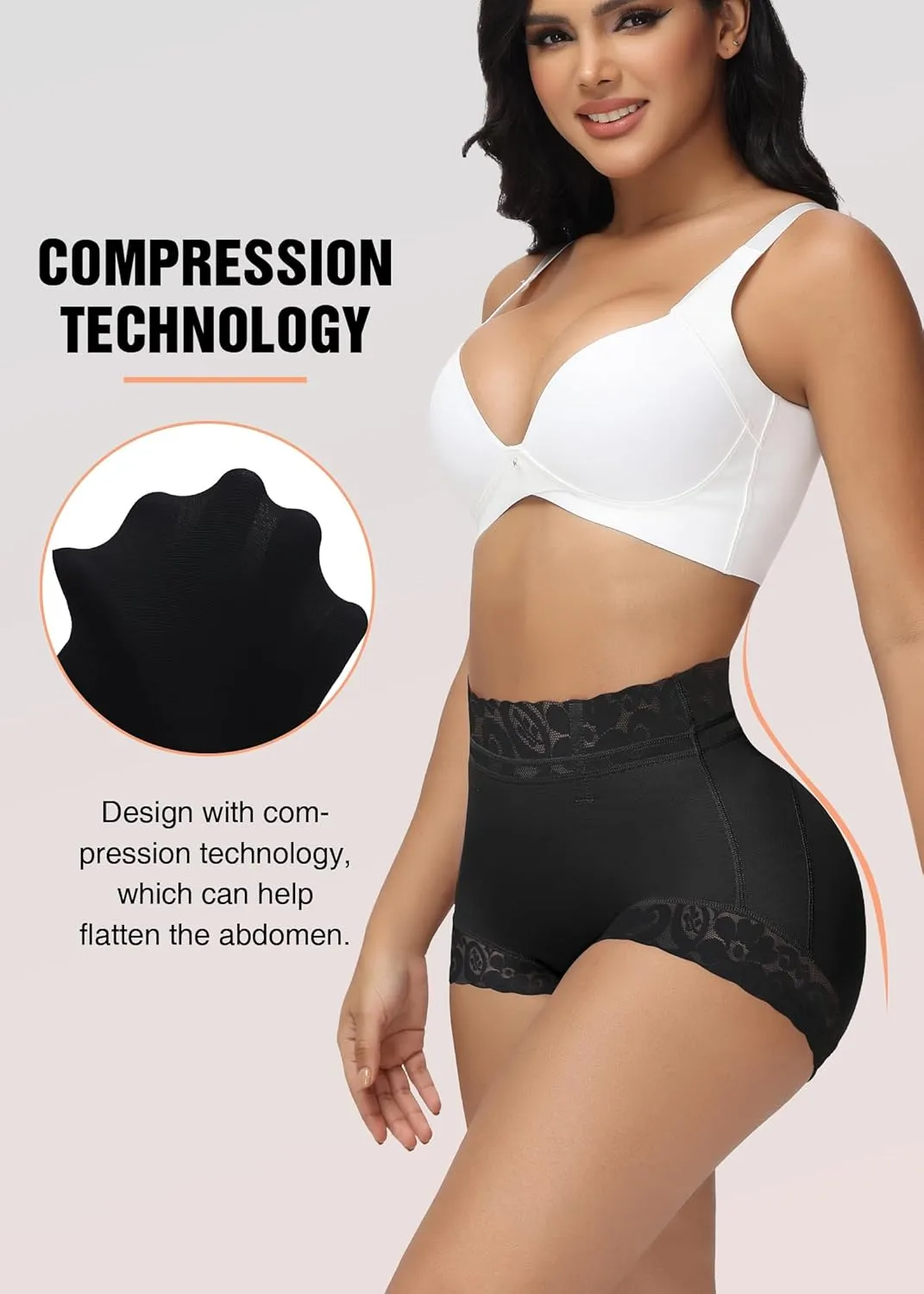 SHAPSHE Tummy Control Shapewear Shorts Fajas Colombianas Moldeadoras Compression Underwear Flat Tummy Butt Lifter Panties