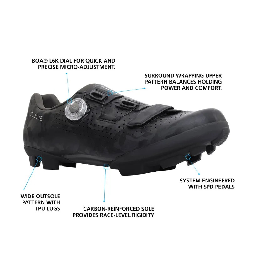 SHIMANO SH-RX600 MEN'S GRAVEL SHOES