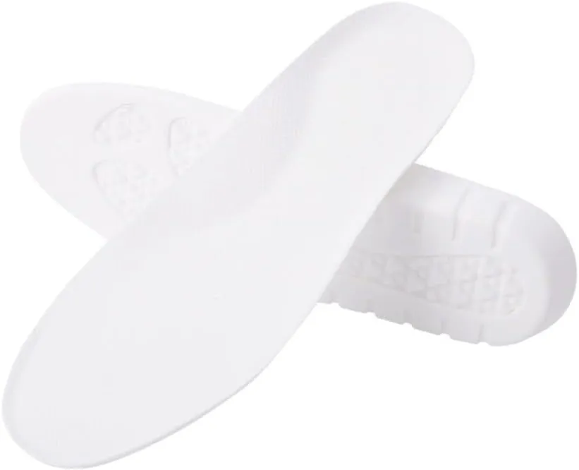 Shit Feeling Insole Absorbs Sweat Odors Breathable PU High Elasticity Shock Absorptionand Soft Sole for Sports(35)