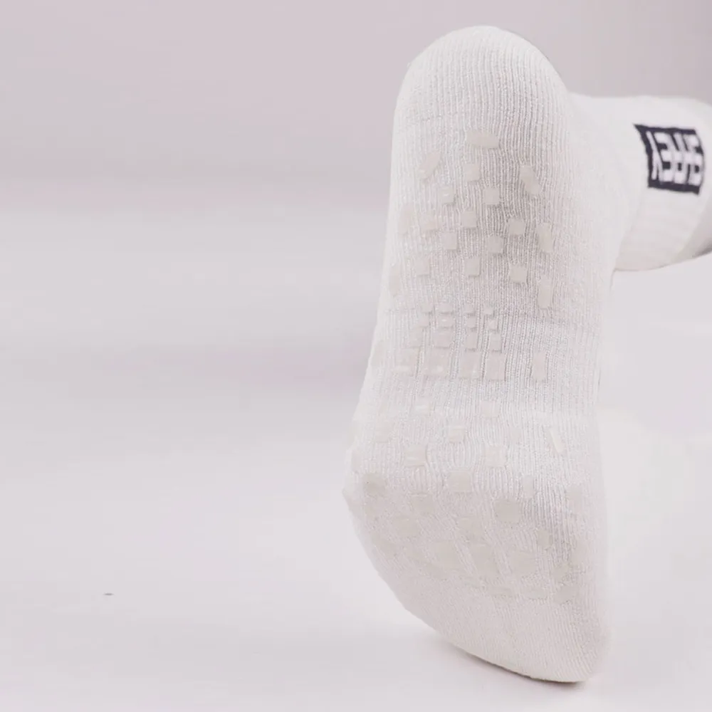 SHREY Master Grip Plus Socks Off White - With Anti-Slip Technology