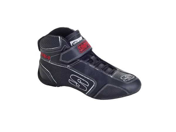 Simpson Racing DNA Shoes11.5 - Black / White