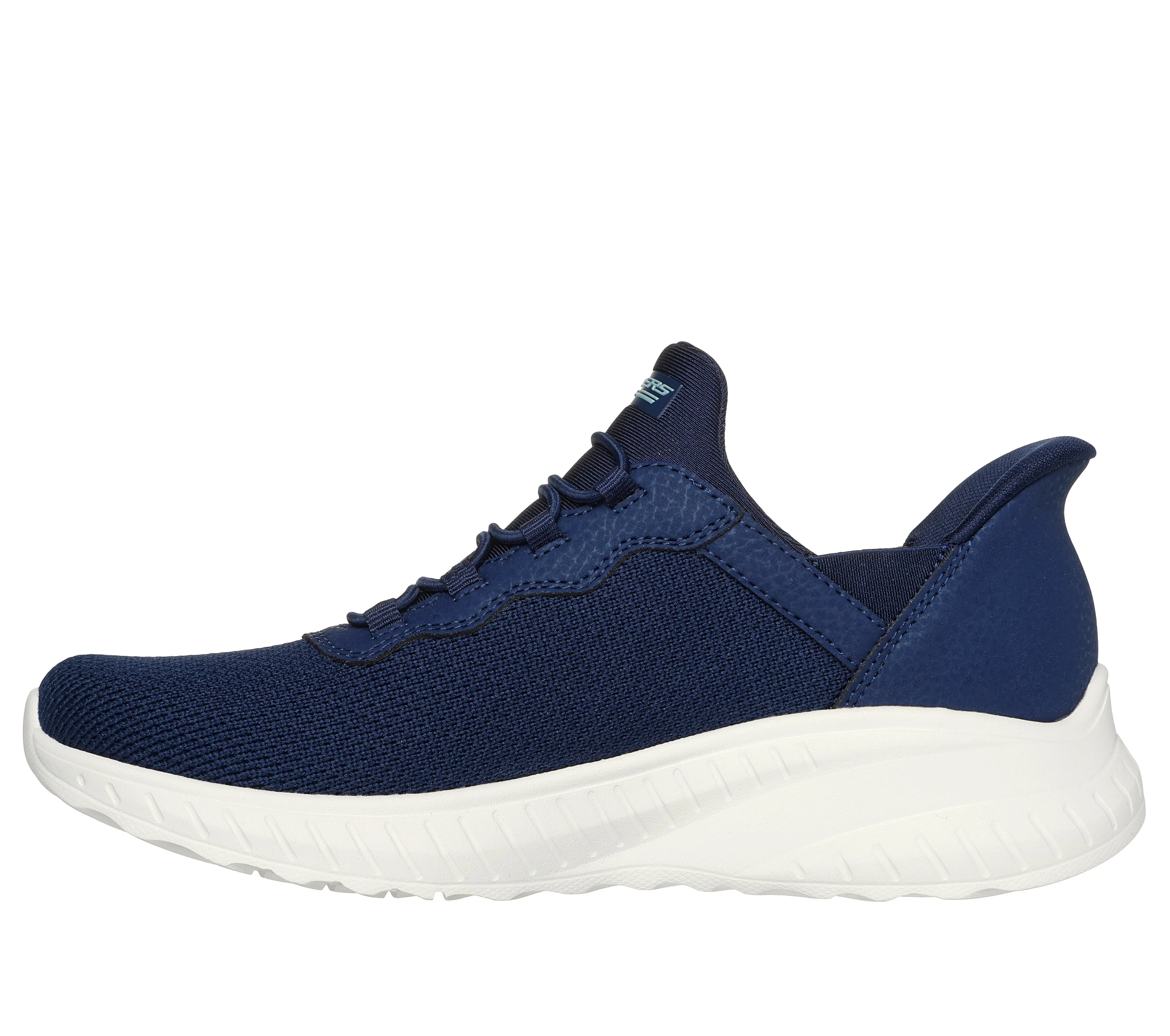 SKECHERS - 117500 BOBS SQUAD CHAOS-SLIP-ON TRAINER - NAVY