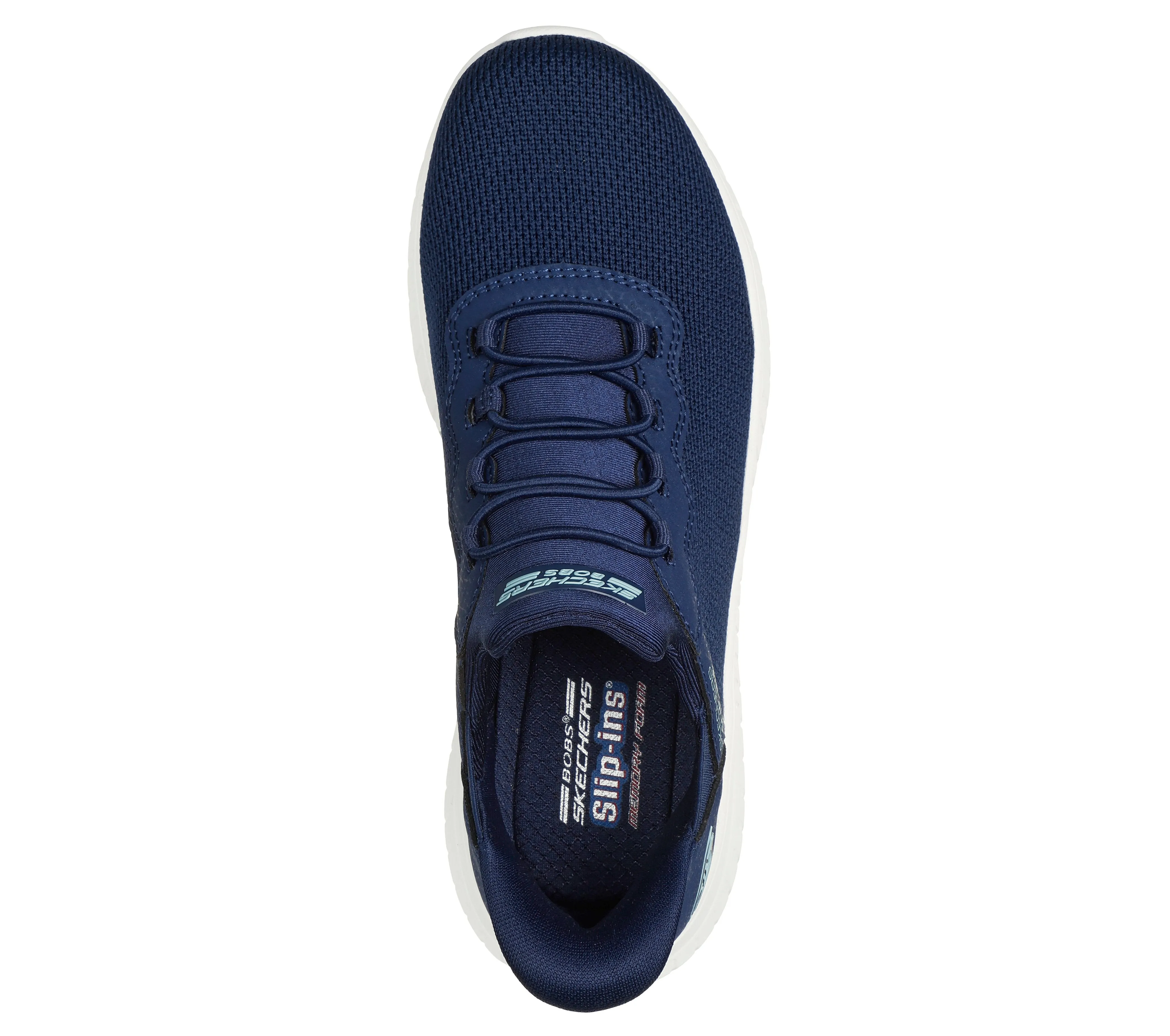 SKECHERS - 117500 BOBS SQUAD CHAOS-SLIP-ON TRAINER - NAVY