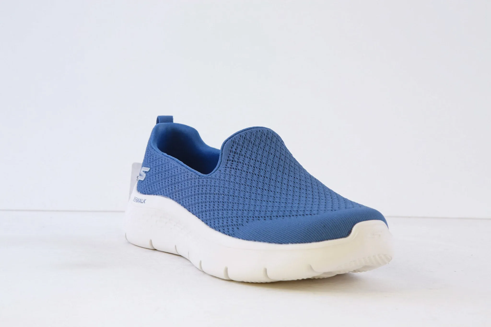 SKECHERS - 124819 GO WALK FLEX-OCEAN SUNSET SLIP-ON TRAINER - BLUE