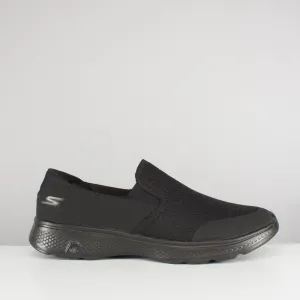 Skechers 54171/BBK GO WALK 4 CONTAIN Mens Slip On Trainers Black