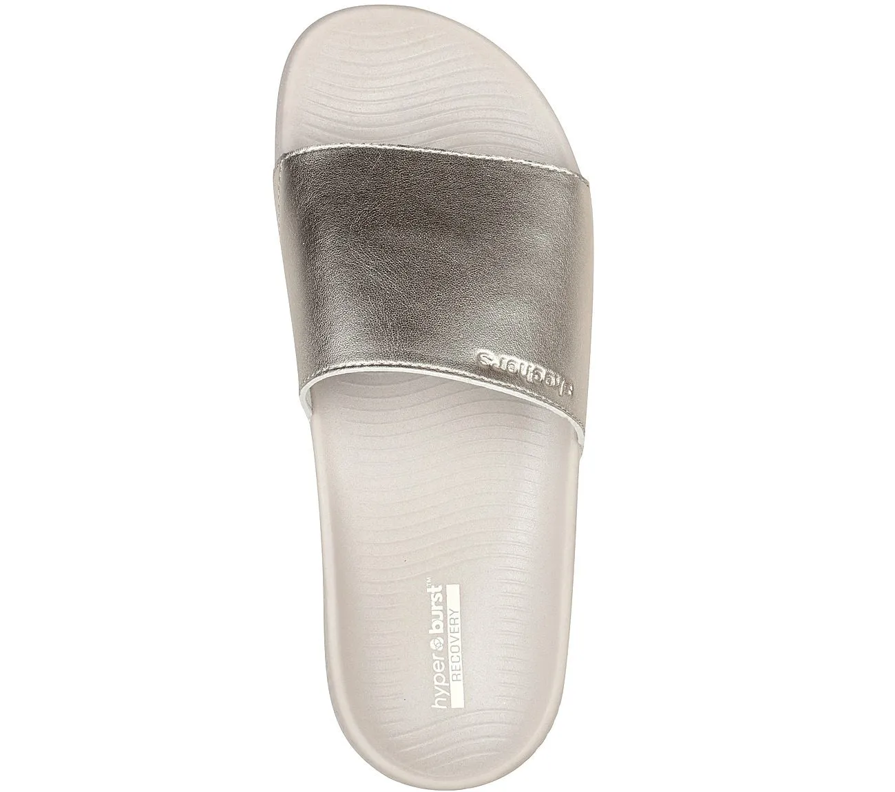 SKECHERS HYPER SLIDE - SHINE ON Women's Slides