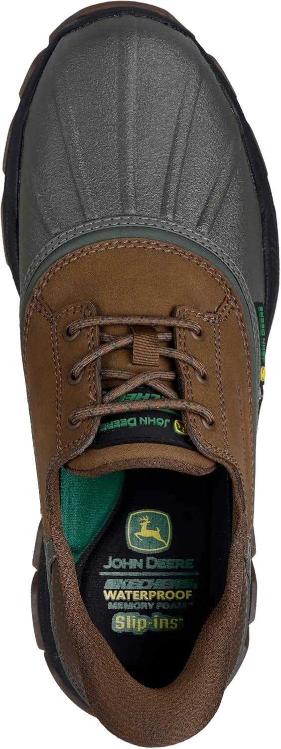 Skechers Men's John Deere Respected Tanzier Built Rain Shoe