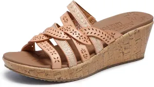 Skechers Women's Beverlee-New Resort Wedge Sandal
