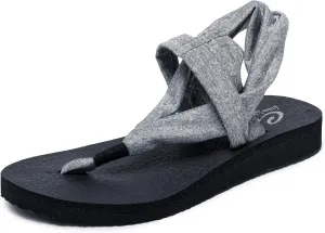 Skechers Women's Meditation-Studio Kicks Flat Sandal