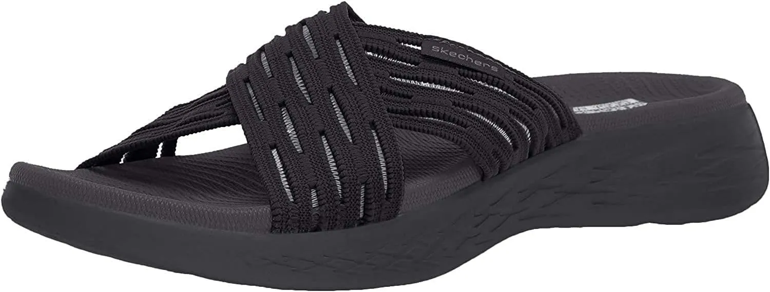 Skechers Women's On The Go 600 - Sunrise Slide Sandal