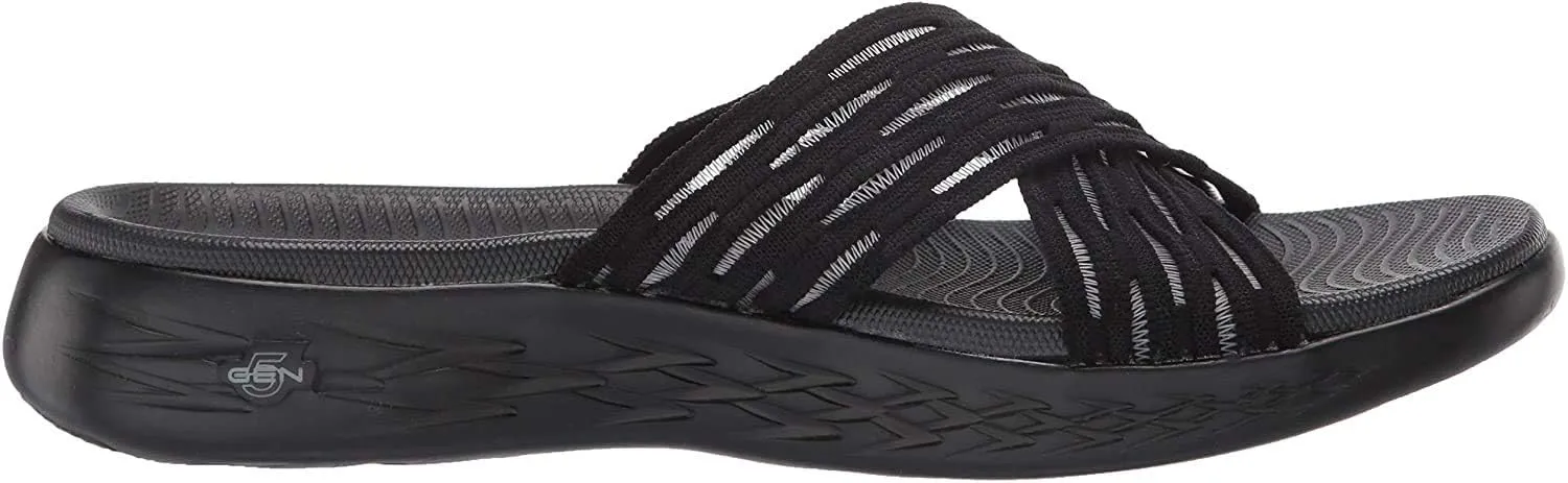 Skechers Women's On The Go 600 - Sunrise Slide Sandal
