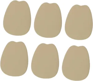 Skin- Cowhide Insoles Half Sole Mats for High Heels Toe Metatarsal Pressure Relief Pad