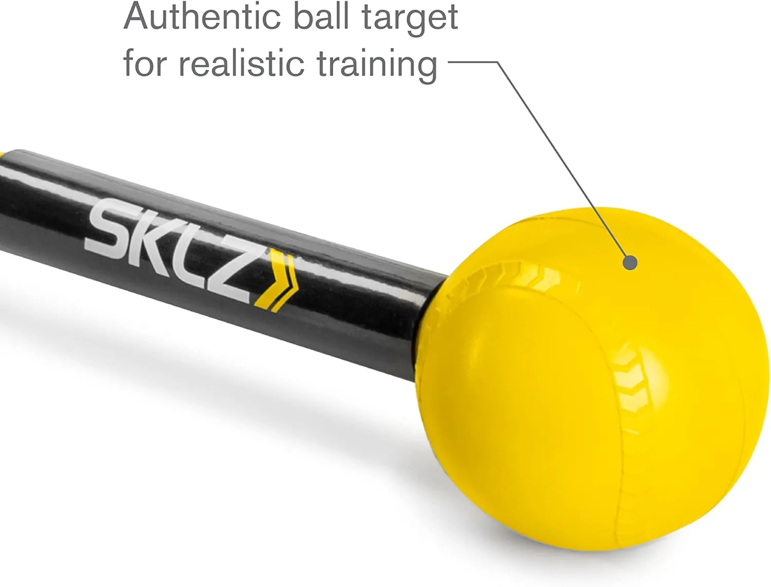 SKLZ Hitting Stick Batting Swing Trainer for Baseball & Softball - Improve Swing Mechanics, Enhance Hand-Eye Coordination, and Boost Bat Speed for All Skill Levels.