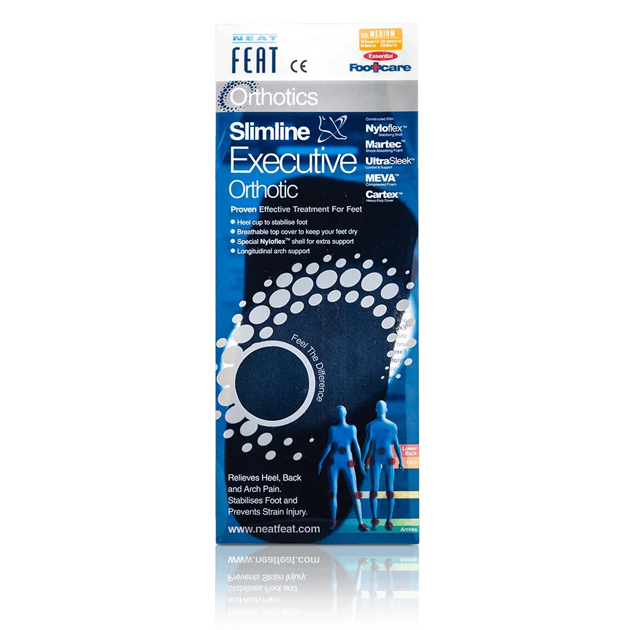Slimline Executive Orthotic Breathable Feet Stabilizer