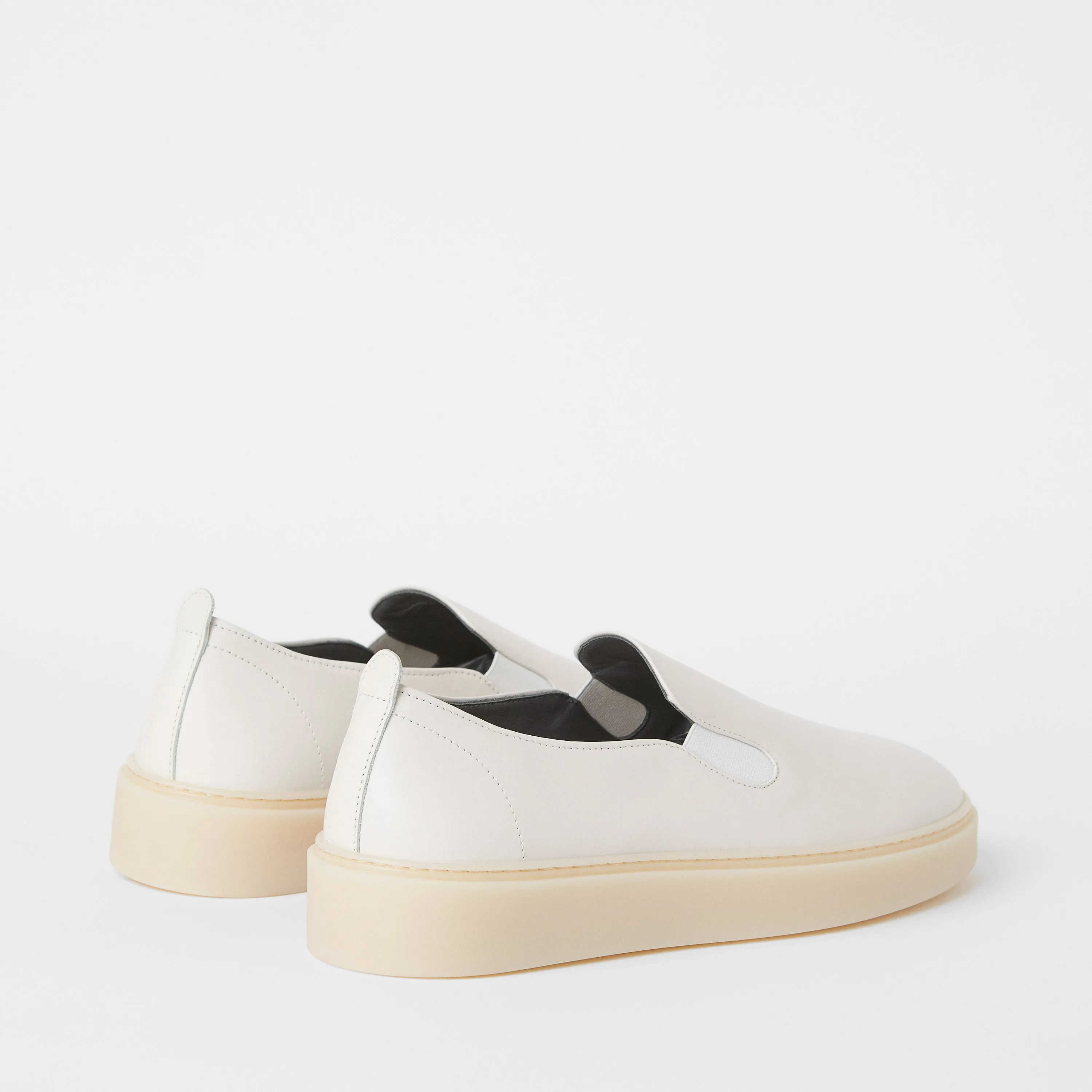 Slip-On Calfskin Sneakers Junior