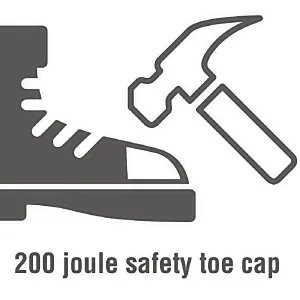 Slipbuster Safety Lace Up Black 41