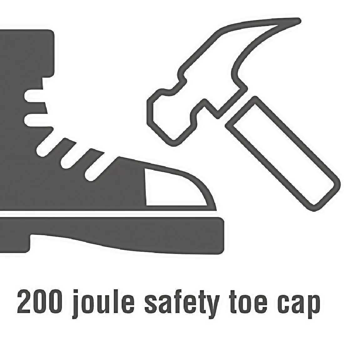 Slipbuster Safety Lace Up Black 41