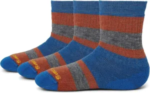 Smartwool Unisex Hike Full Cushion Striped Crew (Little Kid)