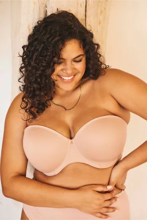 Smooth Moulded Strapless Bra Sahara