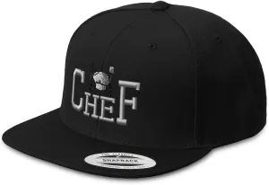Snapback Hats for Men & Women Chef Cooking Cook A Embroidery Acrylic