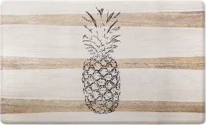SoHome Cozy Living Anti-Fatigue Kitchen Mat, Kitchen Mats Rug for Floor, Farmhouse Themed-Non Slip, Stain Resistant, Easy Clean, 1/2 Inch Thick Comfort Chef Mat, 20" x 36", Pineapple