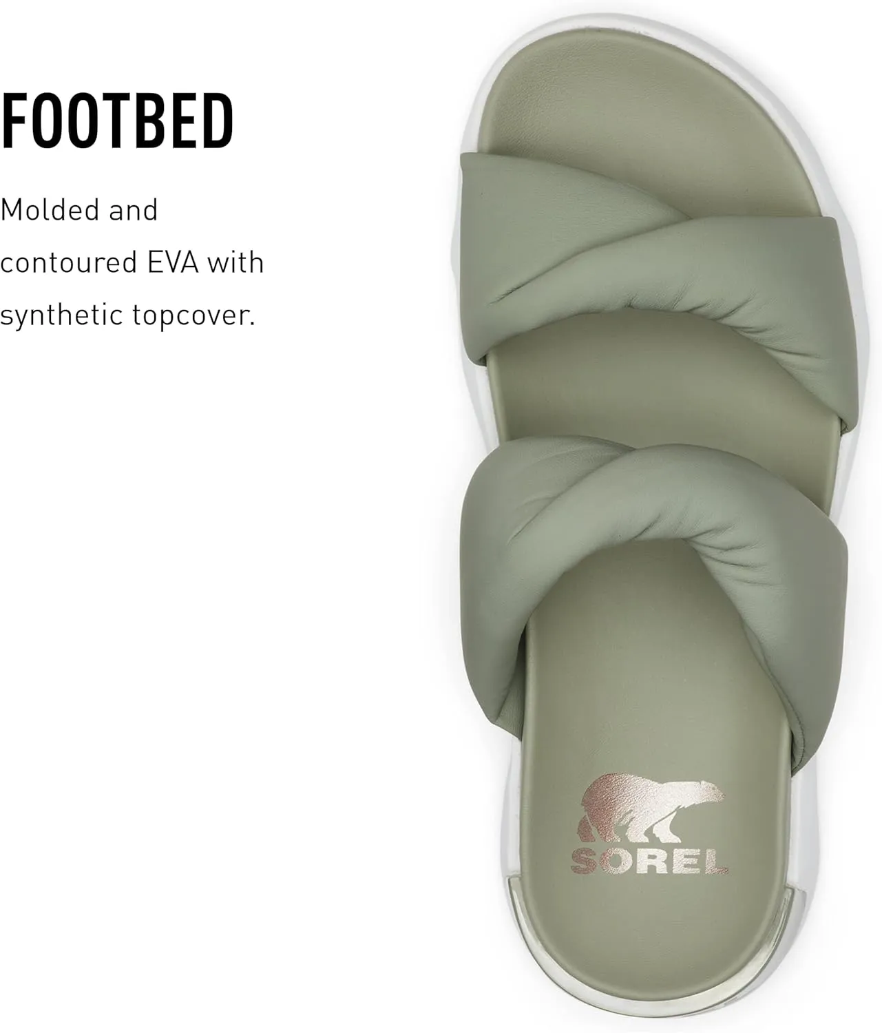 Sorel Women's Viibe Twist Slide Sandals