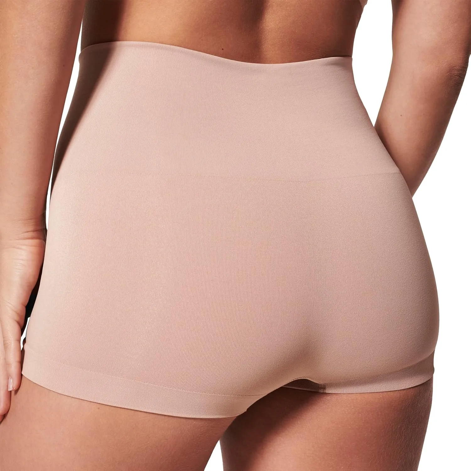 SPANXshape ExtraOrdinary Boyshort - Sculpting Compression - Women's Shapewear Underwear - Recycled Nylon Fabric Blend