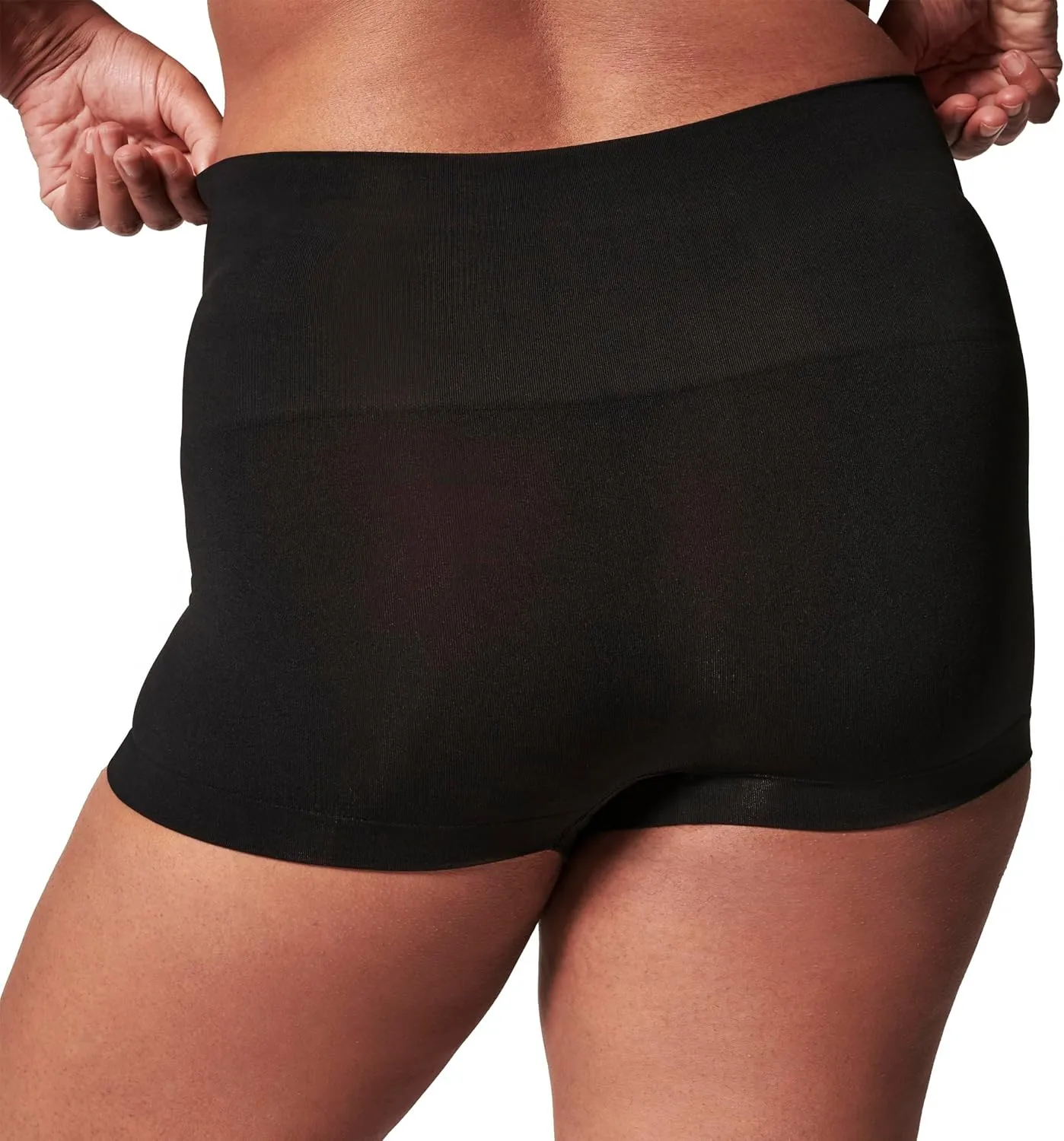 SPANXshape ExtraOrdinary Boyshort - Sculpting Compression - Women's Shapewear Underwear - Recycled Nylon Fabric Blend