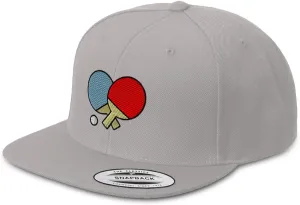 Speedy Pros Snapback Hats for Men & Women Ping-Pong Paddles A Olympics Sports Event Flat Bill Baseball Cap