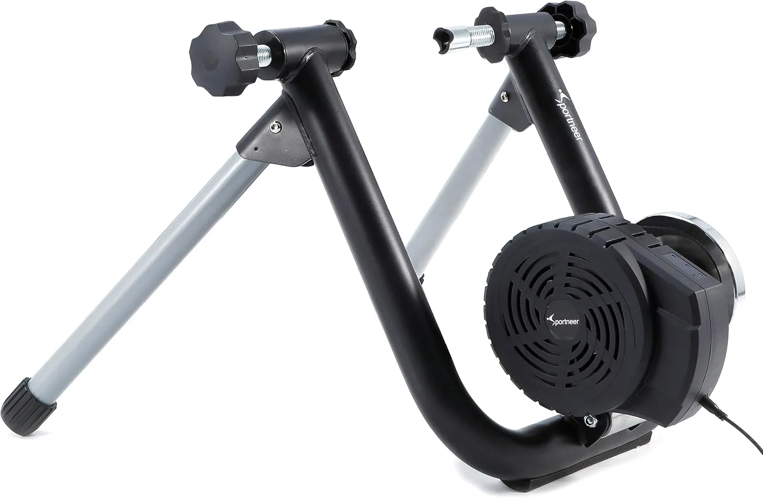 Sportneer Bike Trainer - Smart Stationary Bicycle Trainer Support Bluetooth & ANT  Connection - Indoor Bike Trainer Stand for 26-29" & 700C Wheels