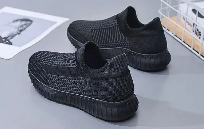 Sports Mesh Breathable Flat Athletic Sneakers