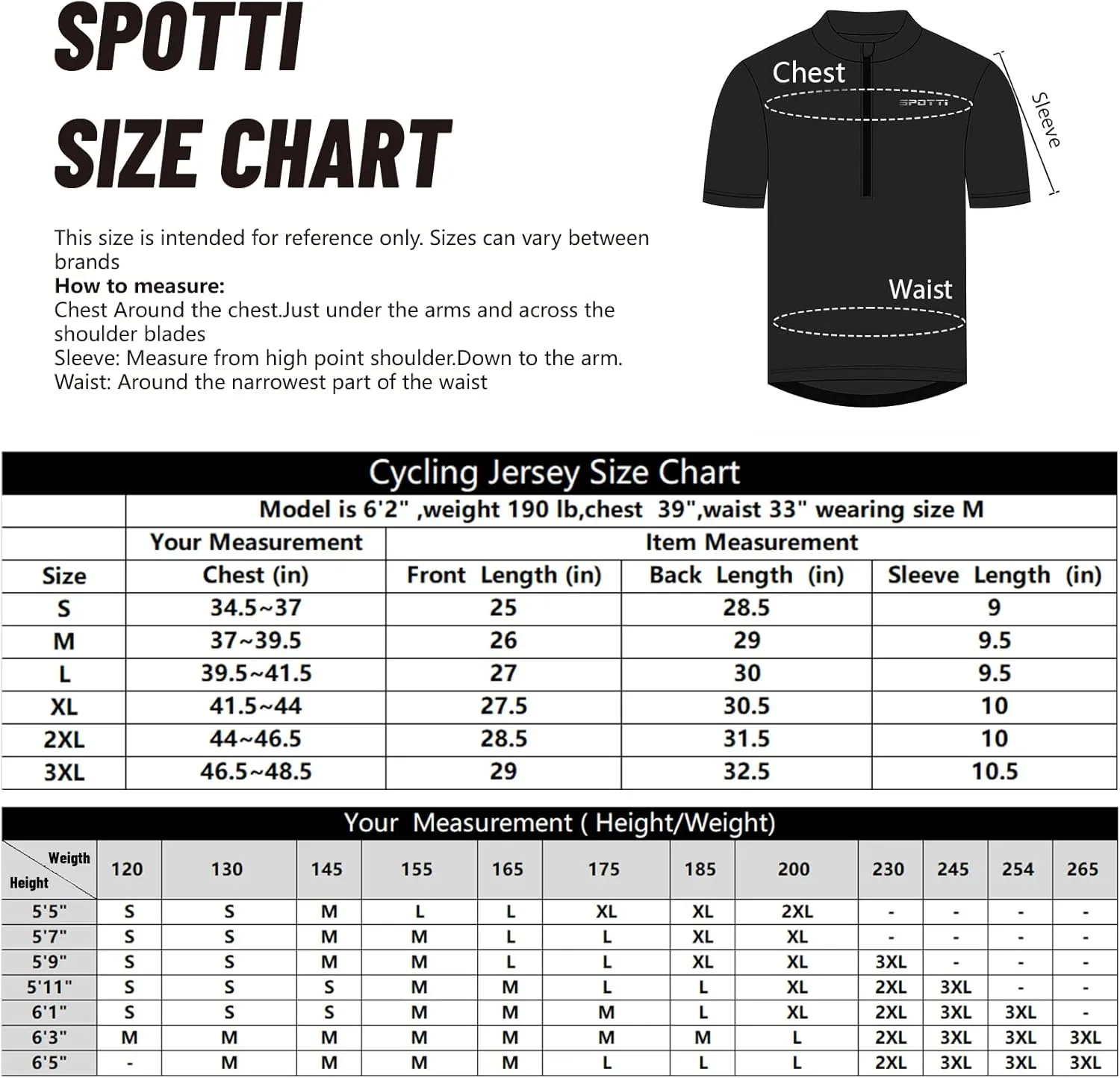 Spotti Men's Cycling Bike Jersey Short Sleeve with 3 Rear Pockets- Moisture Wicking, Breathable, Quick Dry Biking Shirt