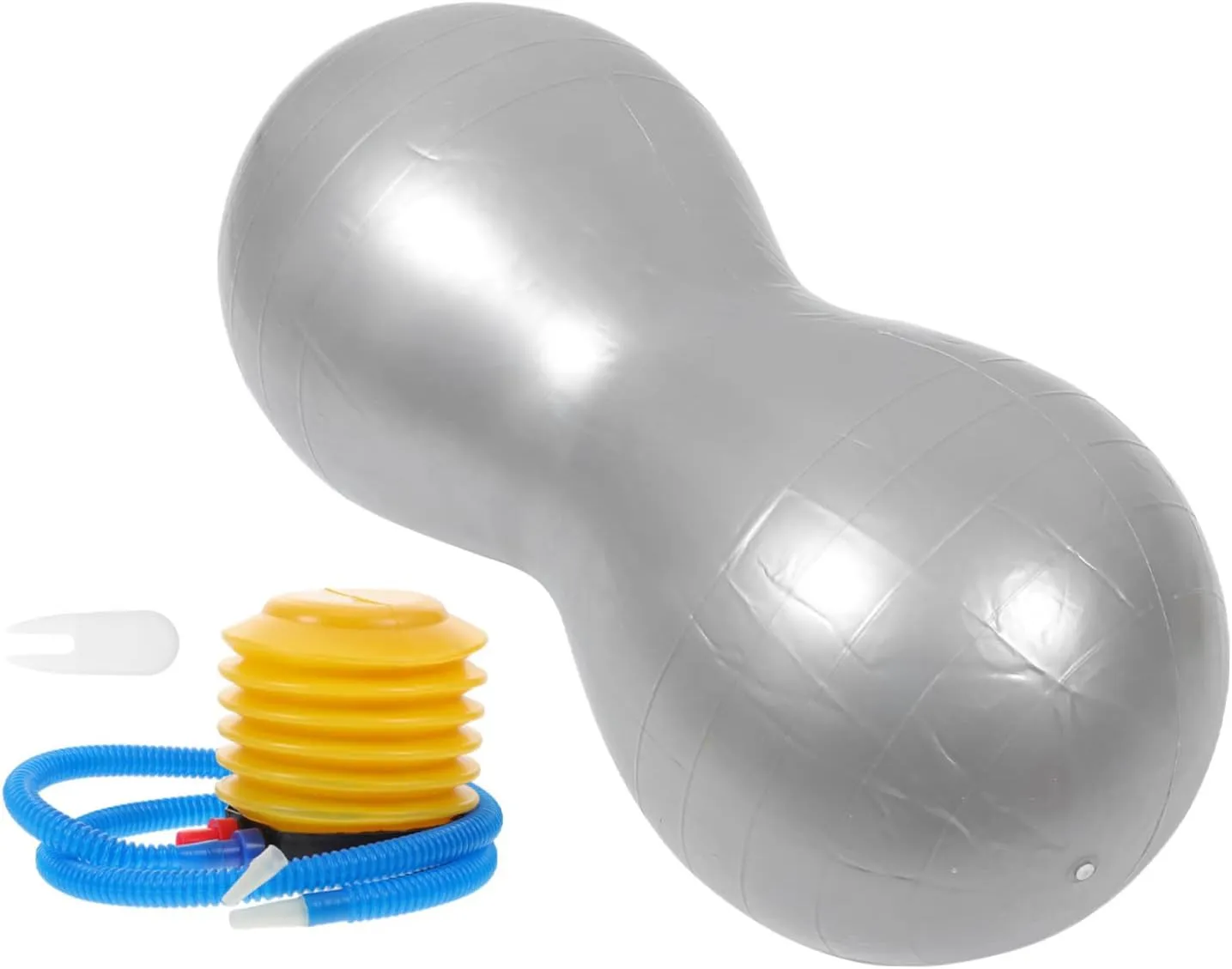 Stability Balls Large Yoga Balls Anti-Burst Thick PVC Peanut Balls for Fitness Yoga Pilates