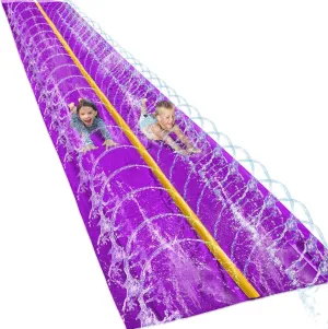 stargo 18 x 5 ft - Slip and Slide, Water Slides for Kid - Backyard waterslide for Kids, Outdoor Fun Summer Water Toys, Water Activities for Kids and Adults for Backyard Fun, Ages 4-8, 5, 6, 7, 8-12  