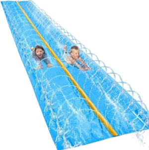 stargo 18 x 5 ft - Slip and Slide, Water Slides for Kids - Backyard waterslide for Kids, Outdoor Fun Summer Water Toys, Water Activities for Kid and Adults for Backyard Fun, Ages 4-8, 5, 6, 7, 8-12  