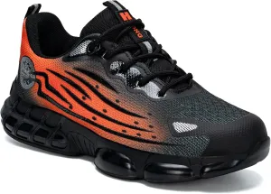 Steel Toe Shoes for Men Women Safety Work Sneakers Indestructible Comfortable Lightweight Breathable Construction Sneakers Anti Smashing Puncture Proof Air Cushion