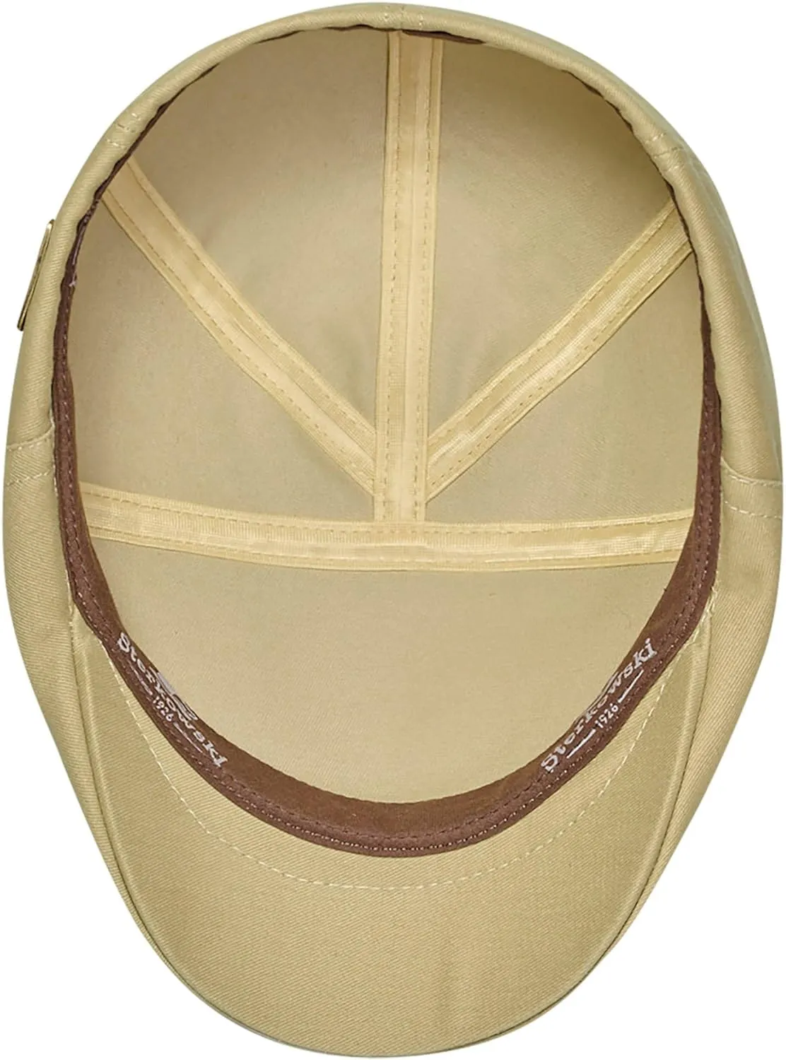 Sterkowski Ivy Five Cap | 100% Softened Cotton Flat Cap for Men | Breathable Airy 5 Panels Cap Without Lining