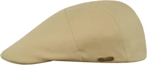 Sterkowski Ivy Five Cap | 100% Softened Cotton Flat Cap for Men | Breathable Airy 5 Panels Cap Without Lining
