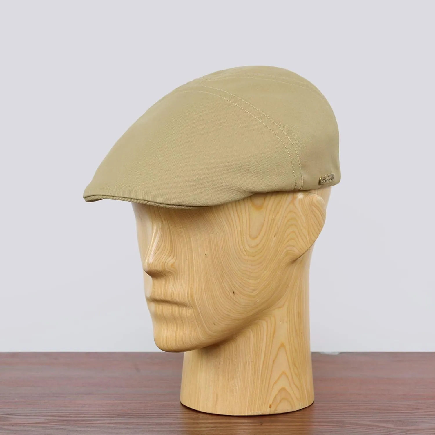 Sterkowski Ivy Five Cap | 100% Softened Cotton Flat Cap for Men | Breathable Airy 5 Panels Cap Without Lining