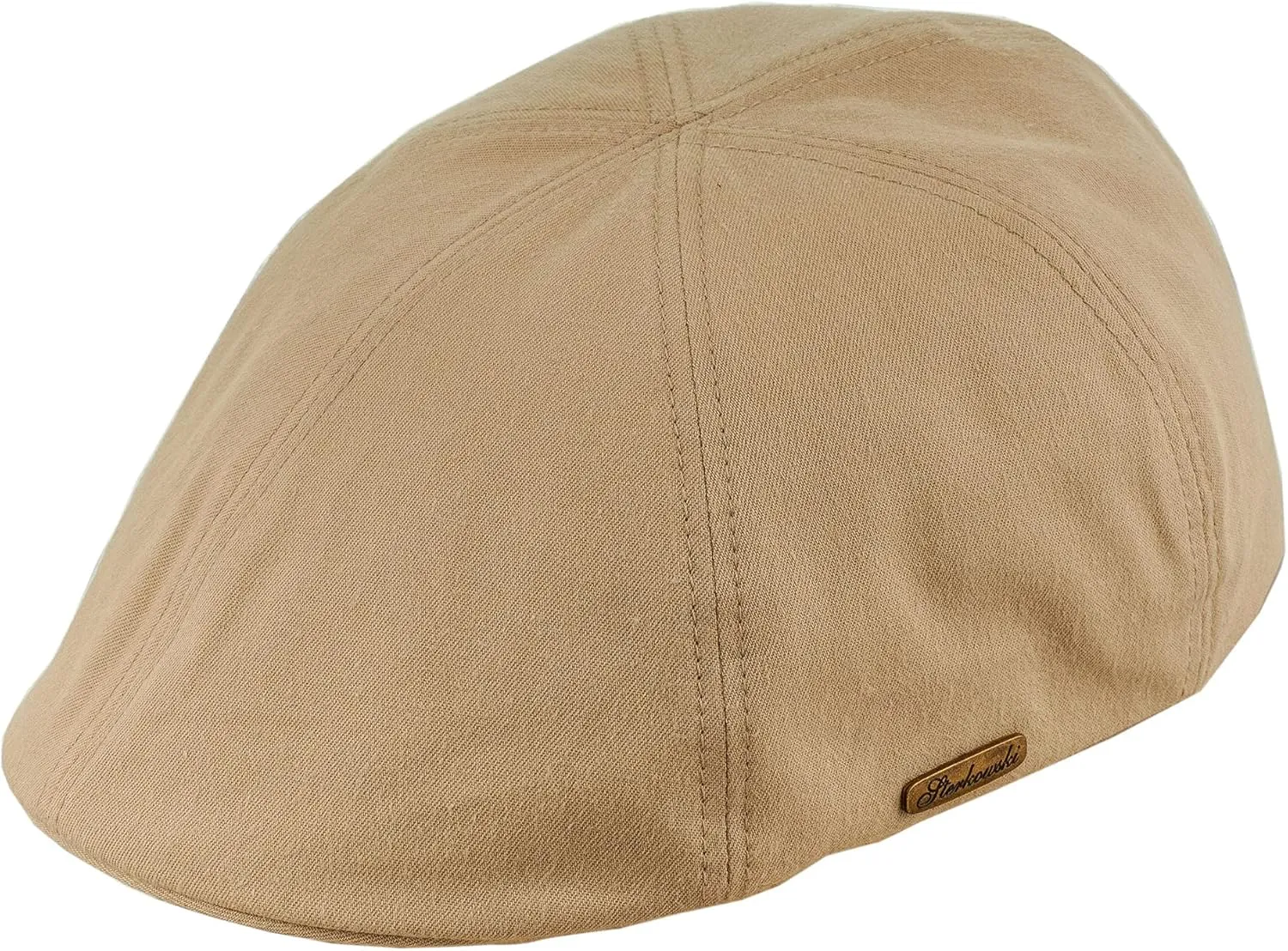Sterkowski Rusty Cap | 100% Softened Cotton Duckbill Cap for Men and Women | Airy and Breathable Flat Cap