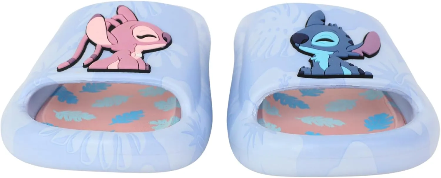Stitch and Angel Comfort Slide for Women, Girls