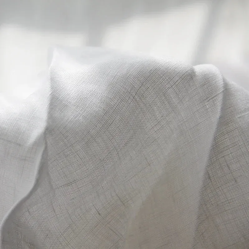 Stone Washed French Linen Breathable and Durable