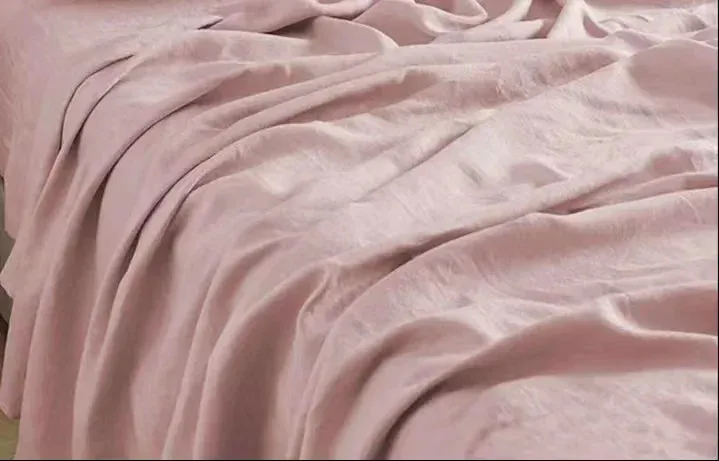 Stone Washed French Linen Breathable and Durable