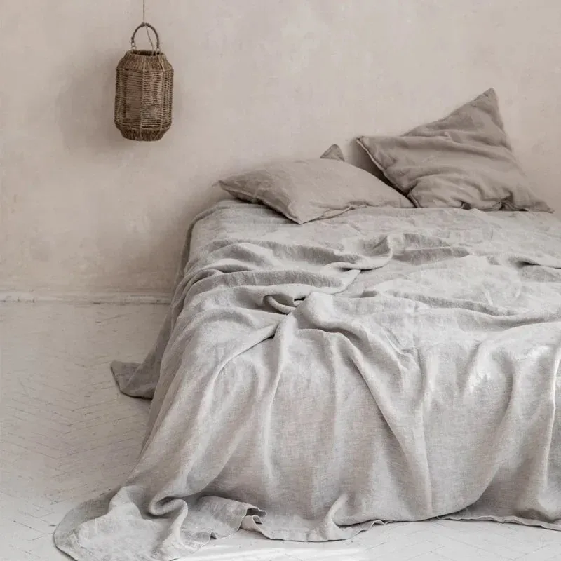 Stone Washed French Linen Breathable and Durable