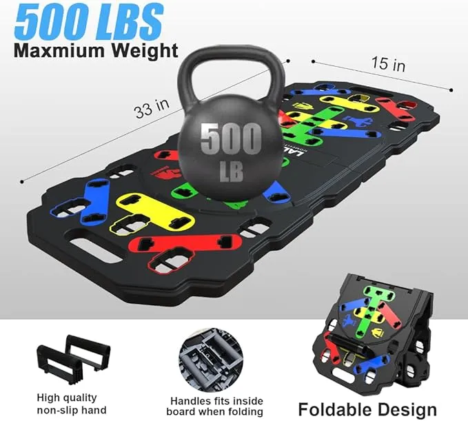 Strengthens The Core Muscles!Multi-Function Push-Up Stand Training Board